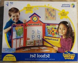Learning Resources Pretend & Play Fold & Go School Set 149 P