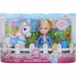 Disney Princess 6 inch Toddler Doll and Pony Cinderella RARE