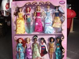RARE DISNEY STORE CLASSIC 11 PRINCESS DELUXE DOLL DATED GIFT