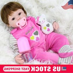Realistic Handmade Baby Girl Doll Newborn Vinyl Silicone Ali