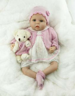 Reborn Baby Doll 22 Inch Handmade Realistic with Soft Body f
