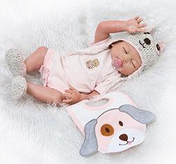 Girls Silicone Full Body Lifelike Reborn Doll Sleeping Anato