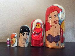 Little Mermaid 5 Pcs Nice Gift For Kids!
