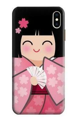 S3042 Japan Girl Hina Doll Kimono Sakura Case for IPHONE Sam