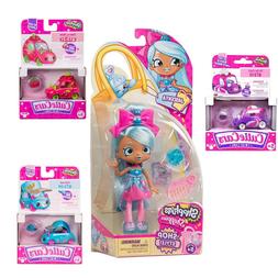 Shopkins JASCENTA - SHOP STYLE SHOPPIES DOLL with 3 CUTIE CA