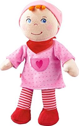 HABA Snug up Doll Inga 11.5" Soft Doll with Embroidered Face