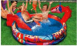 Spring & Summer Toys Banzai Slide 'N Spray Dragon Pool-a Poo