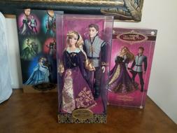 Disney Store Briar Rose Aurora and Prince Phillip Fairytale 