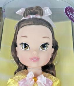 DISNEY STORE PRINCESS BELLE Beauty and the Beast 15" TODDLER