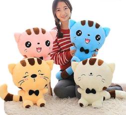 Stuffed Animal Cat Toy For Kids And Adult Soft Cotton Pillow