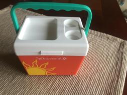 American Girl  summer sun camping cooler 18" doll NEW