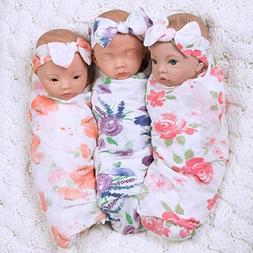 Paradise Galleries Sweet Swaddlers Reborn Trio, Triplets & B