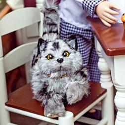 The Queen's Treasures GREY KITTY CAT Accessory Pet For 18 " 
