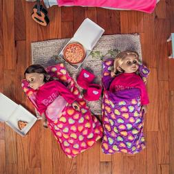 TWO 18 Inch Doll SLEEPING BAG   Fits American Girl Accessori