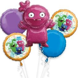 Foil Balloon ~ Girls Birthday Party Supplies Decoration 5pc 