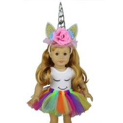 ZITA ELEMENT Unicorn Clothes Accessories for American 18 Inc