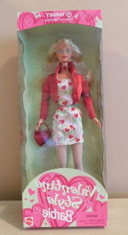 Valentine Style Barbie Doll - 1998 - New in Box