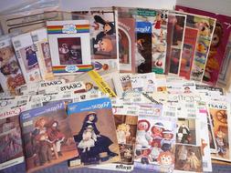 Vintage & New sewing patterns - Stuffed Animals/Dolls & Doll