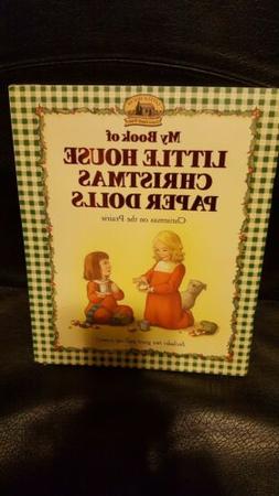 vintage My book of Little House Christmas paper dolls