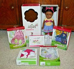 American Girl WellieWisher Doll Kendall Plus Accessories & 4