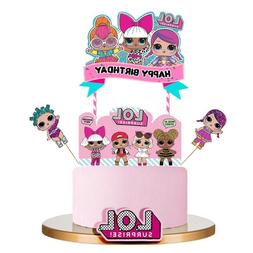 XL LOL SURPRISE DOLL CUPCAKE CAKE TOPPER party favors balloo
