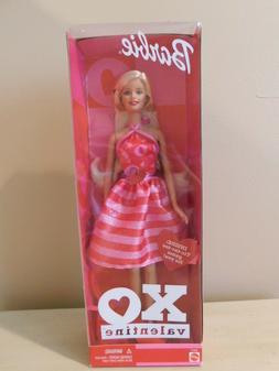 XO Valentine Barbie Doll - 2002 - New in Box
